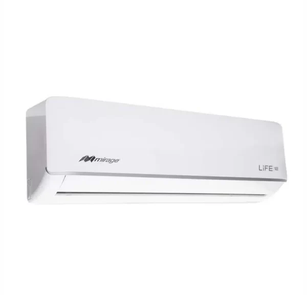 Mini Split Mirage Life 12+ ELC120T/CLC120T (1 ton, 12 000 BTU, Frío/Calor, Blanco)