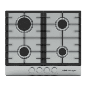 Parrilla Mirage MPS60GB 4 Quemadores 60 cm Acero Inoxidable Serie Sparx 60