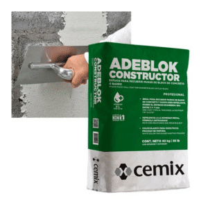 Promoción 9+1 Cemix ADEBLOCK Constructor 40 Kg Saco Envío Local Monterrey