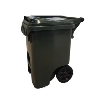 Contenedor EDGE 25 OTTO 90 Litros Gris con Tapa Verde