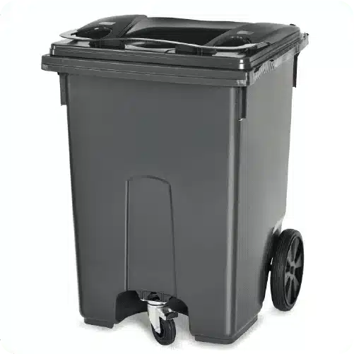 Contenedor CONT 370L MOD EUR ESE 370 Litros 3 Ruedas Naranja